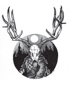 The Horned One Comes (8x10 Print)