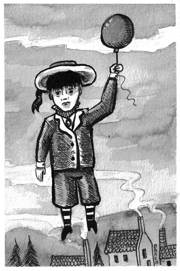 Balloon Boy 4x6 (Framed Print)