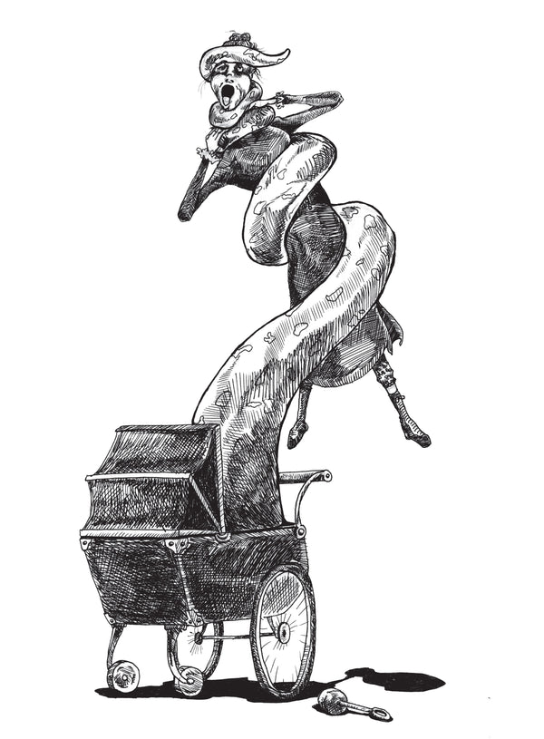 Coochie GAH (B&W) 8x10 POS