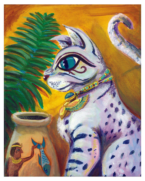 Egyptian Mau Cat 8x10 POS