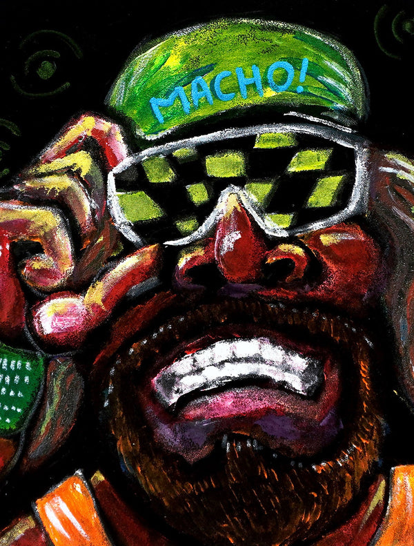 MACHO 4x6 (Framed Print)
