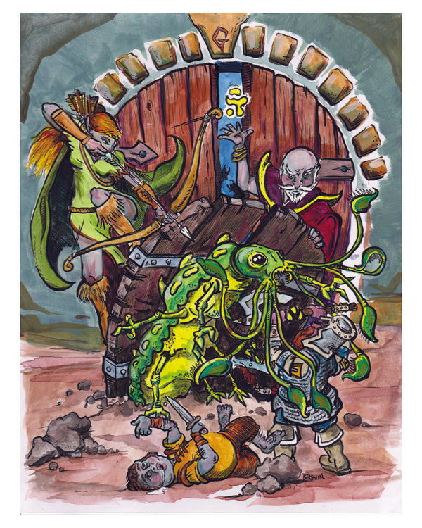 Mentzer Crawler 4x6 (Framed Print)