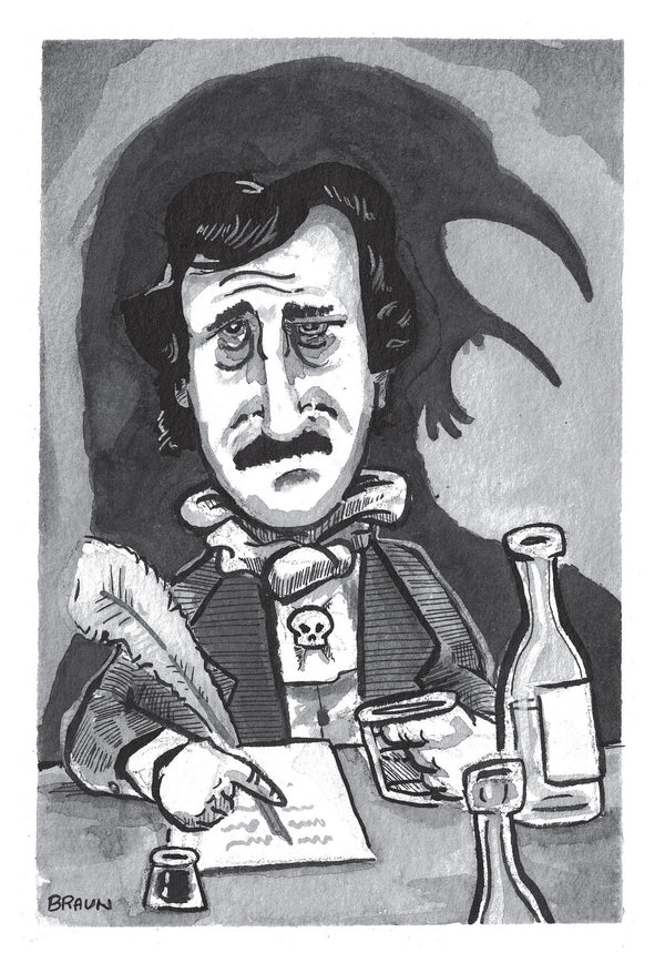 Poe Fo Sho 4x6 (Framed Print)