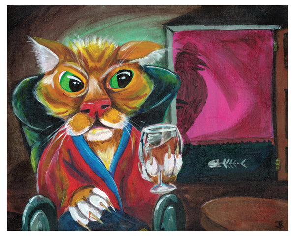 Sir Winston 4x6 (Framed Print)