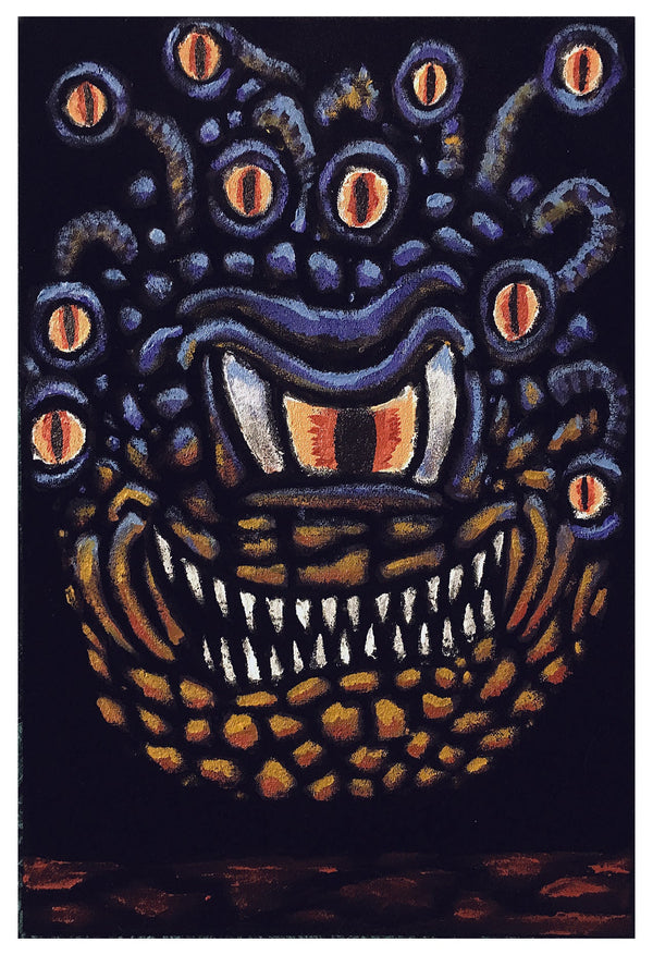 Velvet Beholder 4x6 (Framed Print)